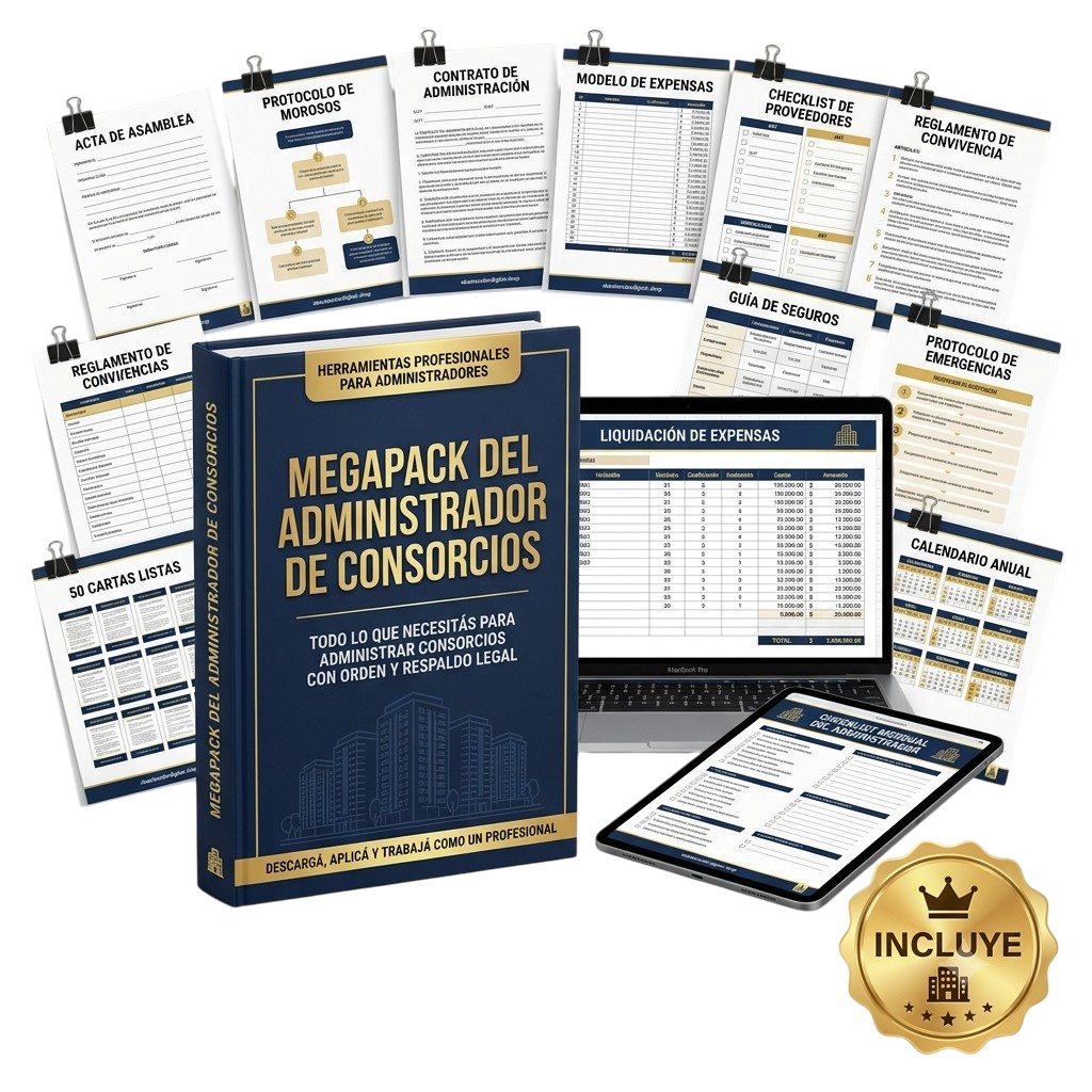 Megapack del Administrador de Consorcios